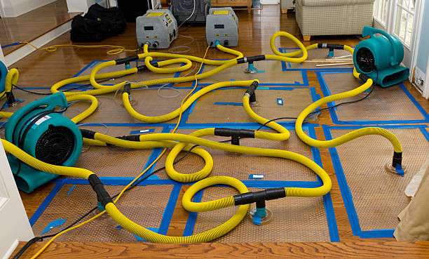 Professional Crawl Space Water Removal technician working in Garrett, IN